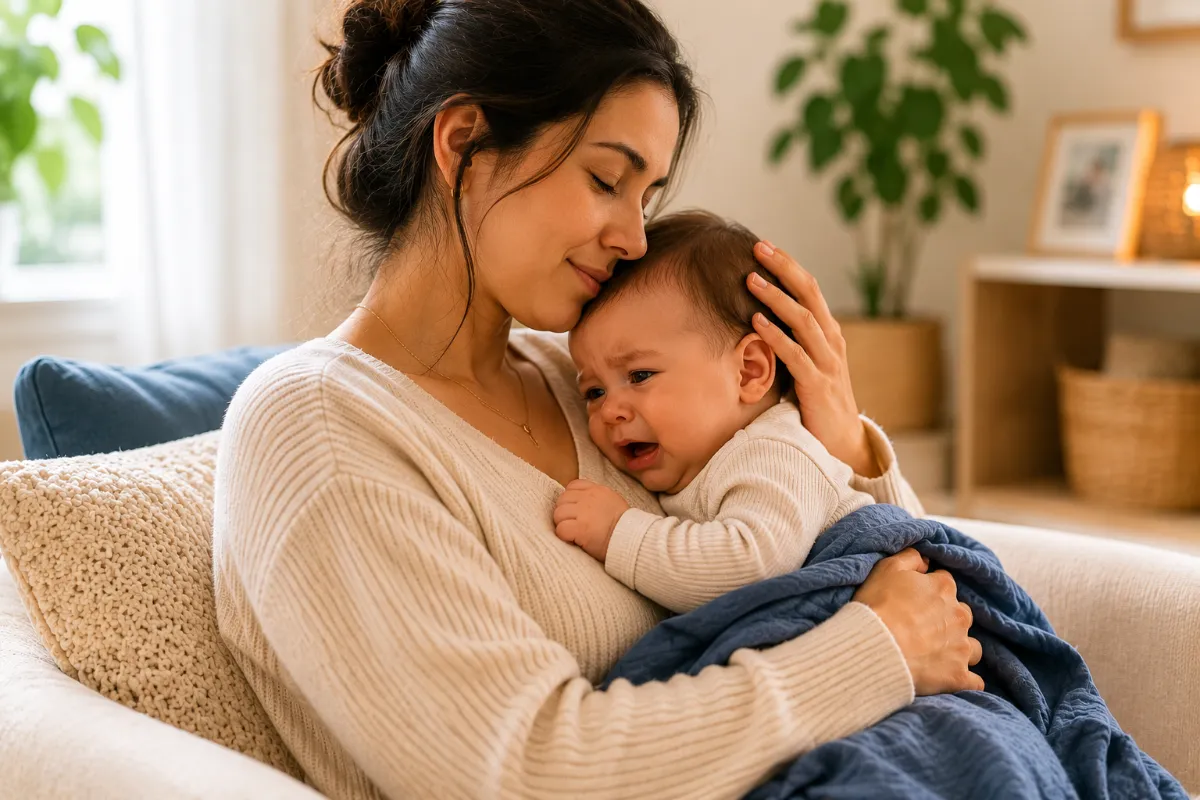 Como acalmar bebê chorando: a ciência da regulação emocional compartilhada
