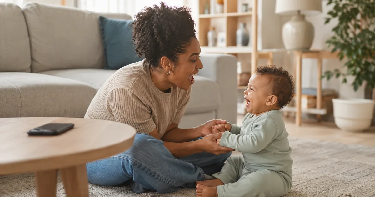 Desconectar do celular para conectar com o bebê