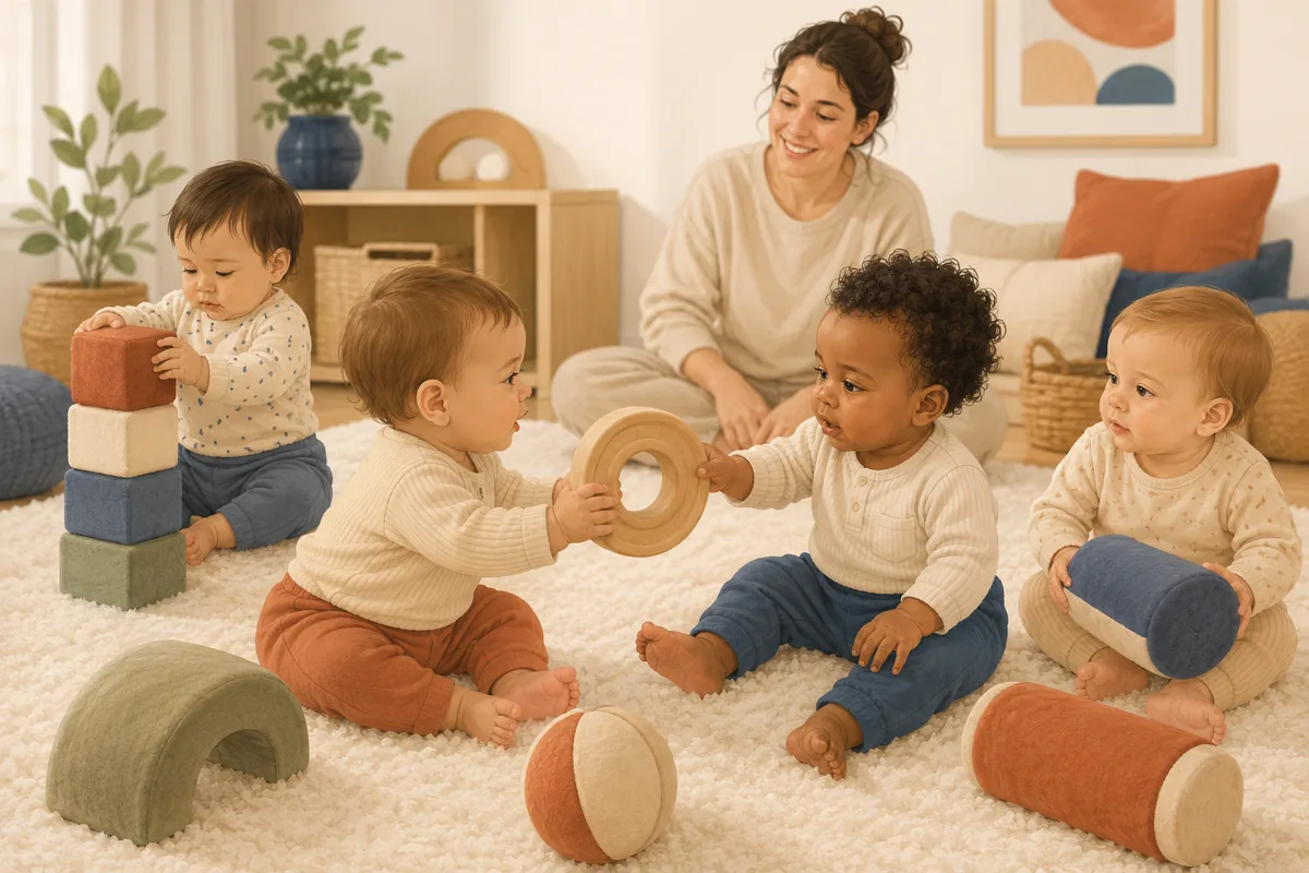 Socialização do bebê no primeiro ano: o que é (e o que realmente ajuda)